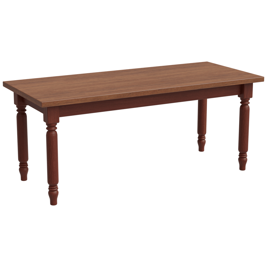 Rectangular Table 3D Model - A23D