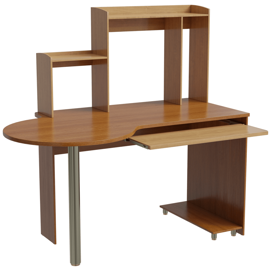 Study Table 3D Model - A23D