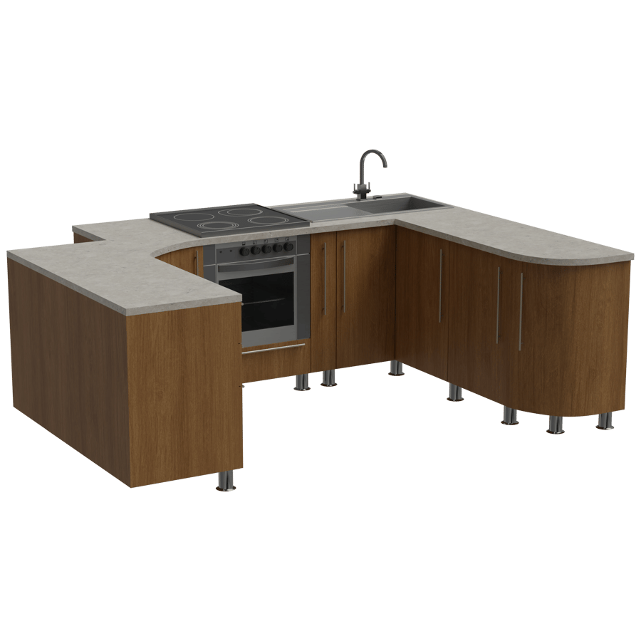 Kitchen Rack 3D Model - A23D