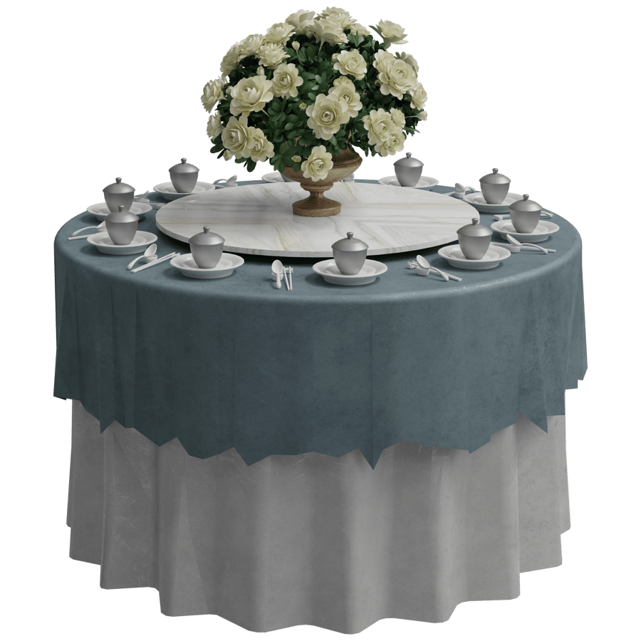 Dining Table 3D Model - A23D