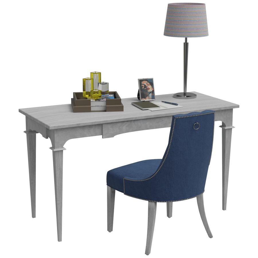 Study Table 3D Model - A23D