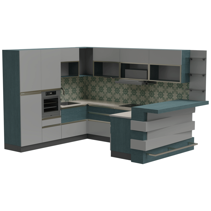 Kitchen Rack 3D Model - A23D