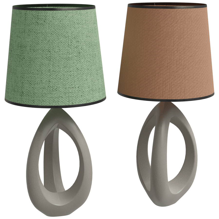 Looped Base Lamp 3D Model - A23D