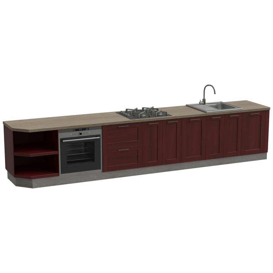 Kitchen Rack 3D Model - A23D