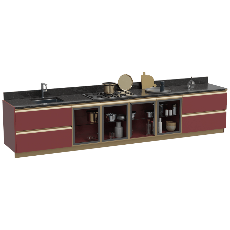 Kitchen Rack 3D Model - A23D