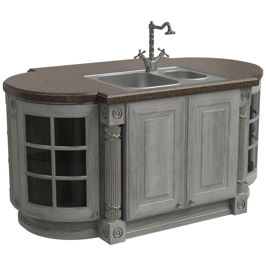Kitchen Rack 3D Model - A23D
