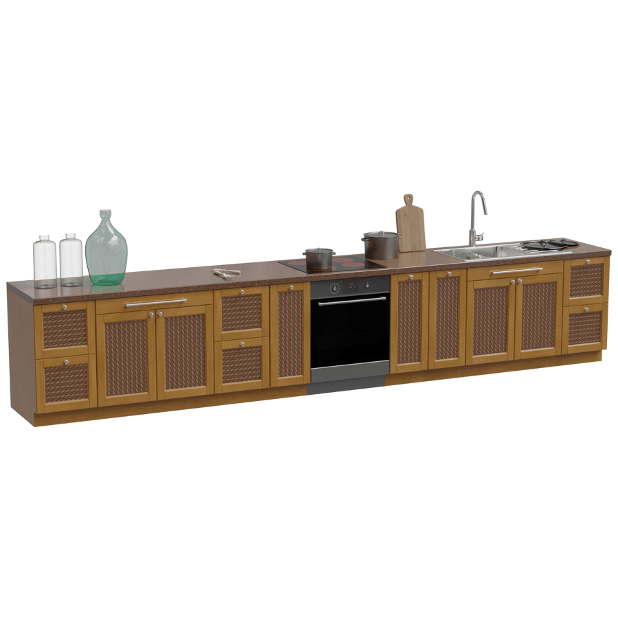 Kitchen Rack 3D Model - A23D