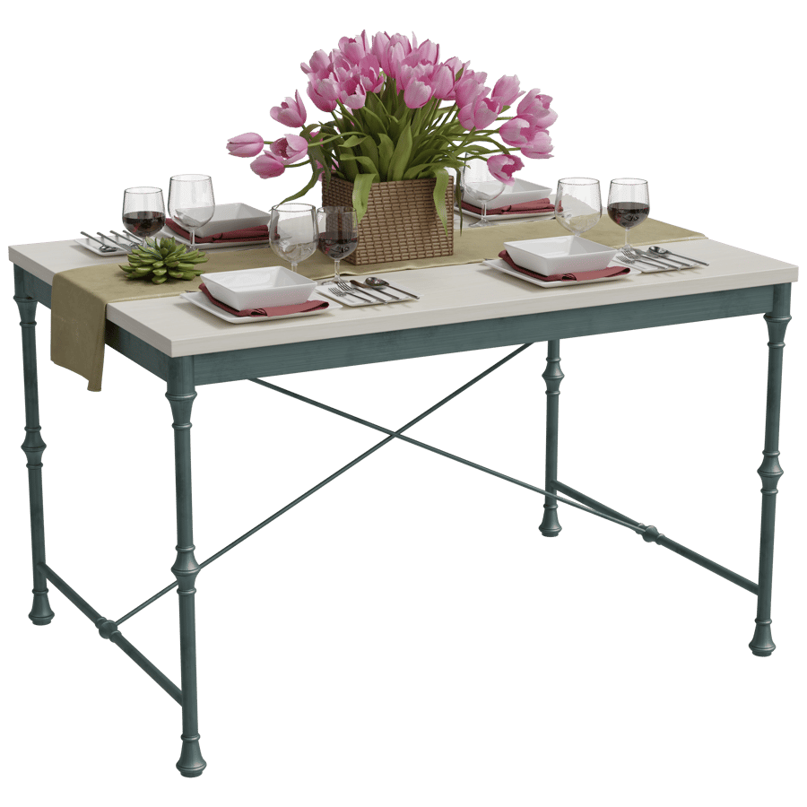 Dining Table 3D Model - A23D