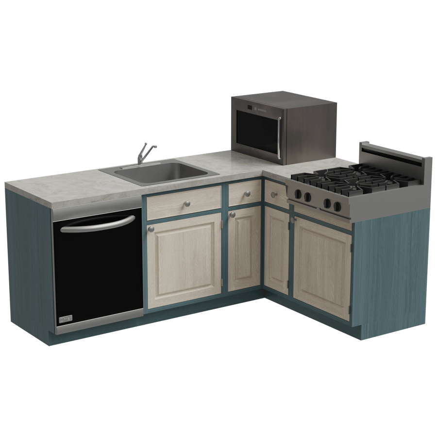 Kitchen Rack 3D Model - A23D