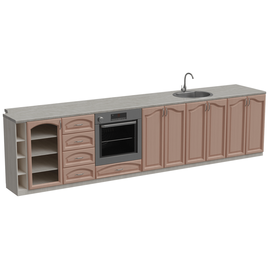 Kitchen Rack 3D Model - A23D