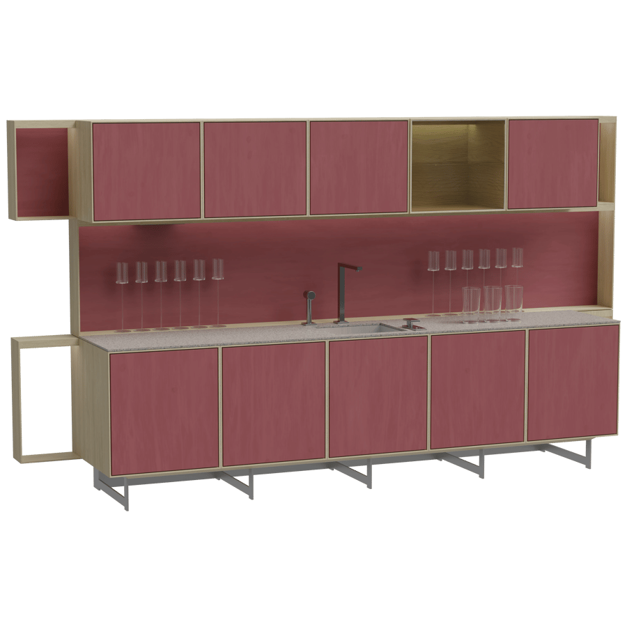 Kitchen Rack 3D Model - A23D