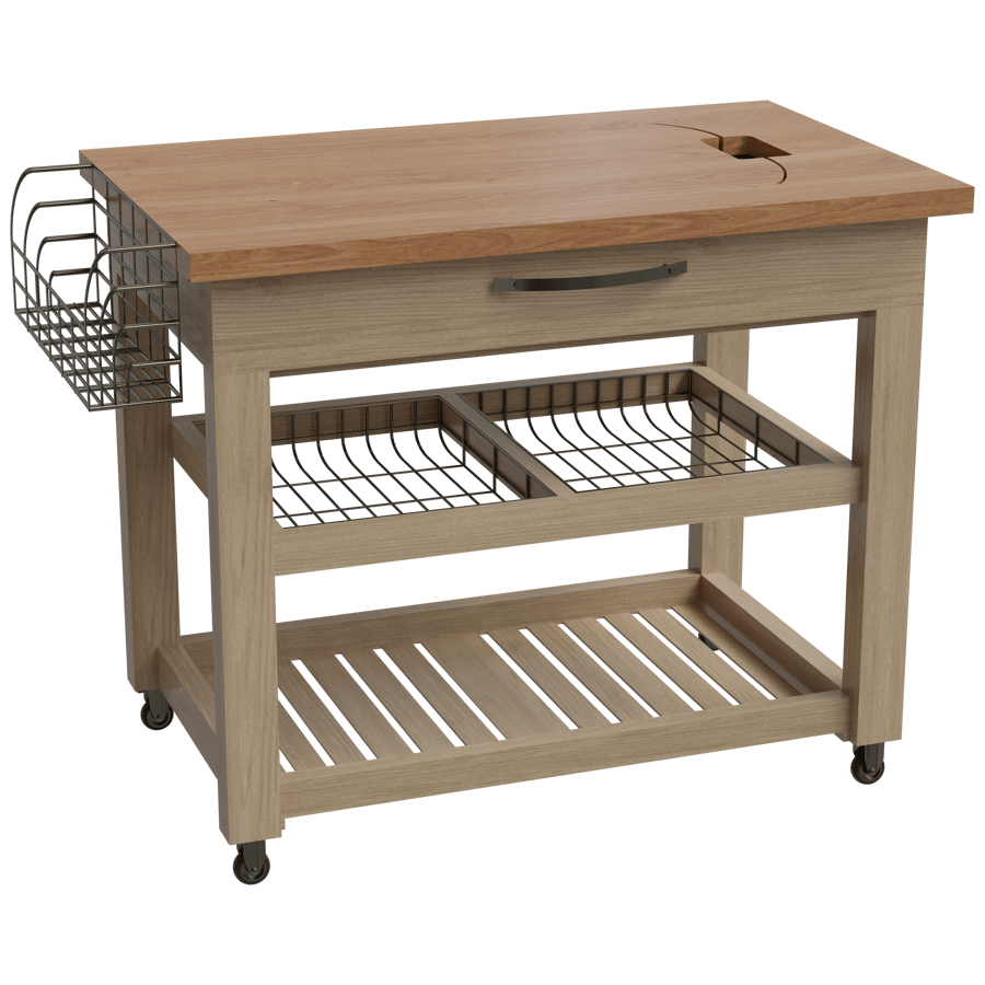 Trolley Table 3D Model - A23D