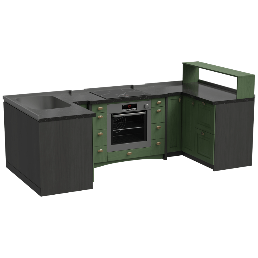 Kitchen Rack 3D Model - A23D