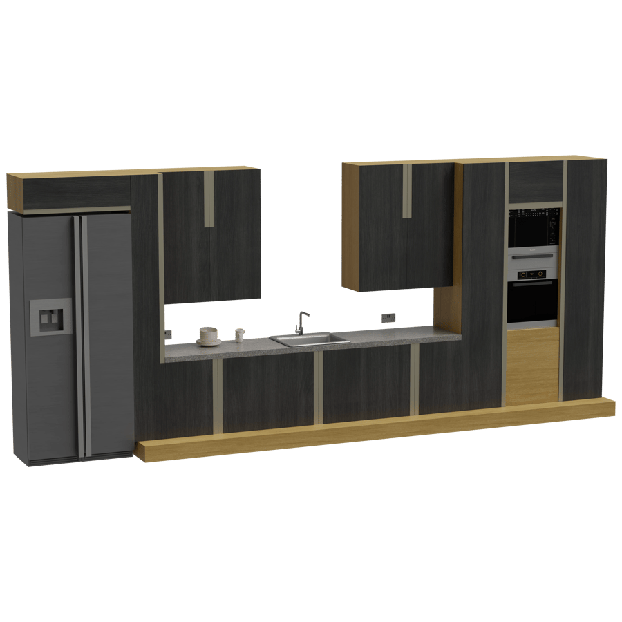 Kitchen Rack 3D Model - A23D
