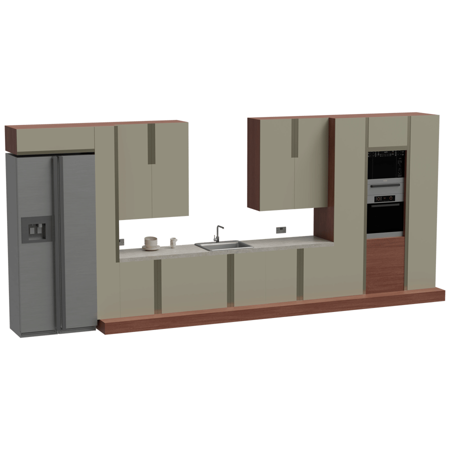 Kitchen Rack 3D Model - A23D