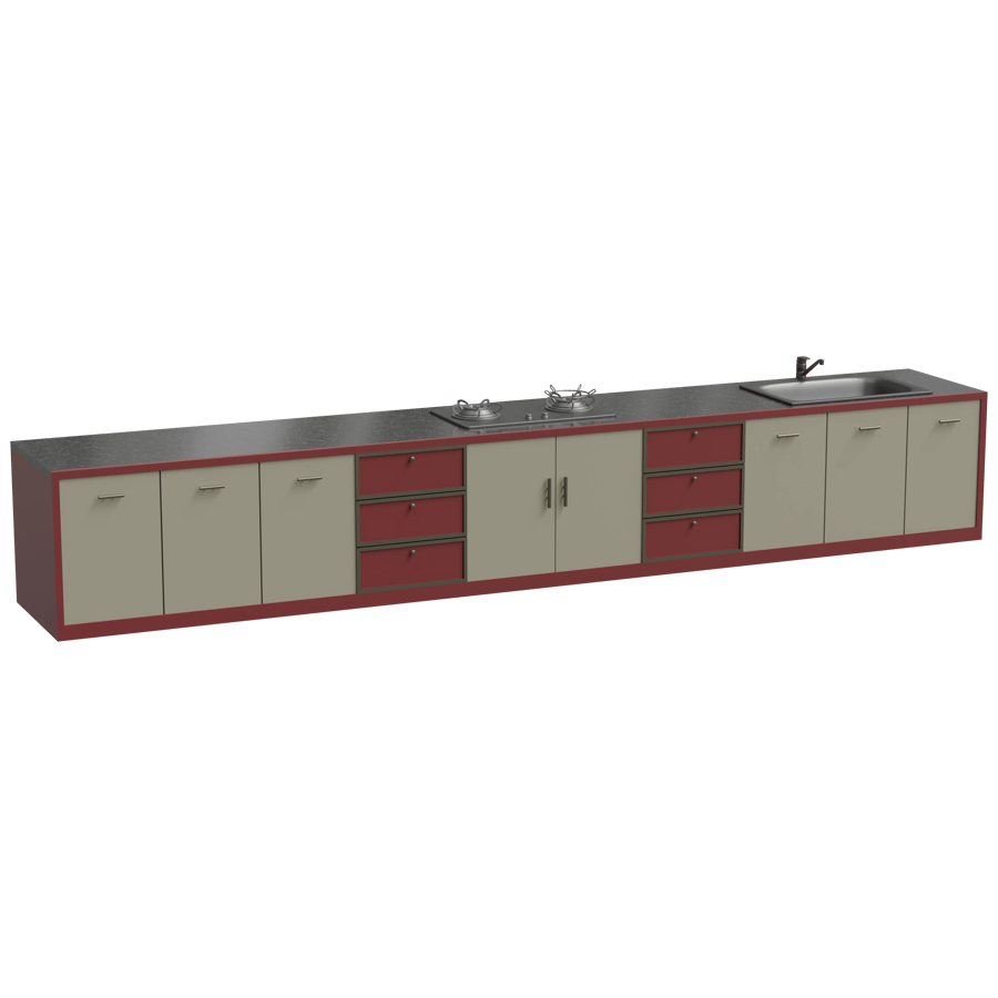 Kitchen Rack 3D Model - A23D