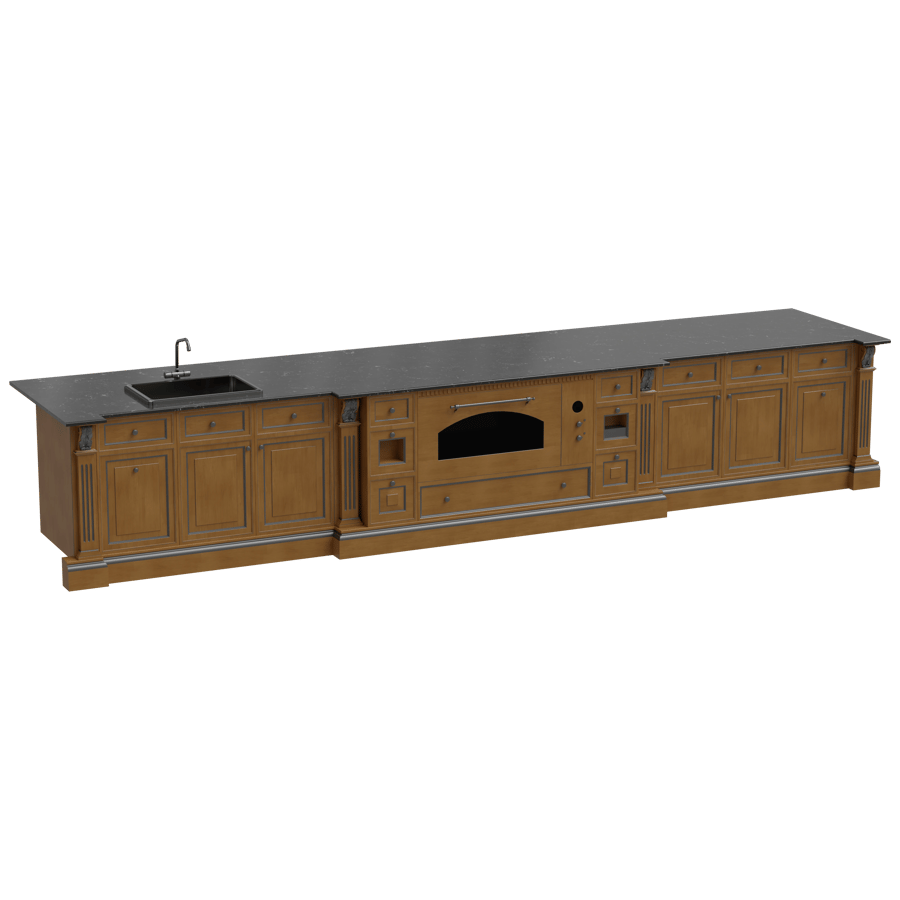 Kitchen Rack 3D Model - A23D