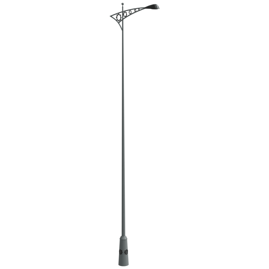 Street Light & Lamp Post 3D Model - A23D