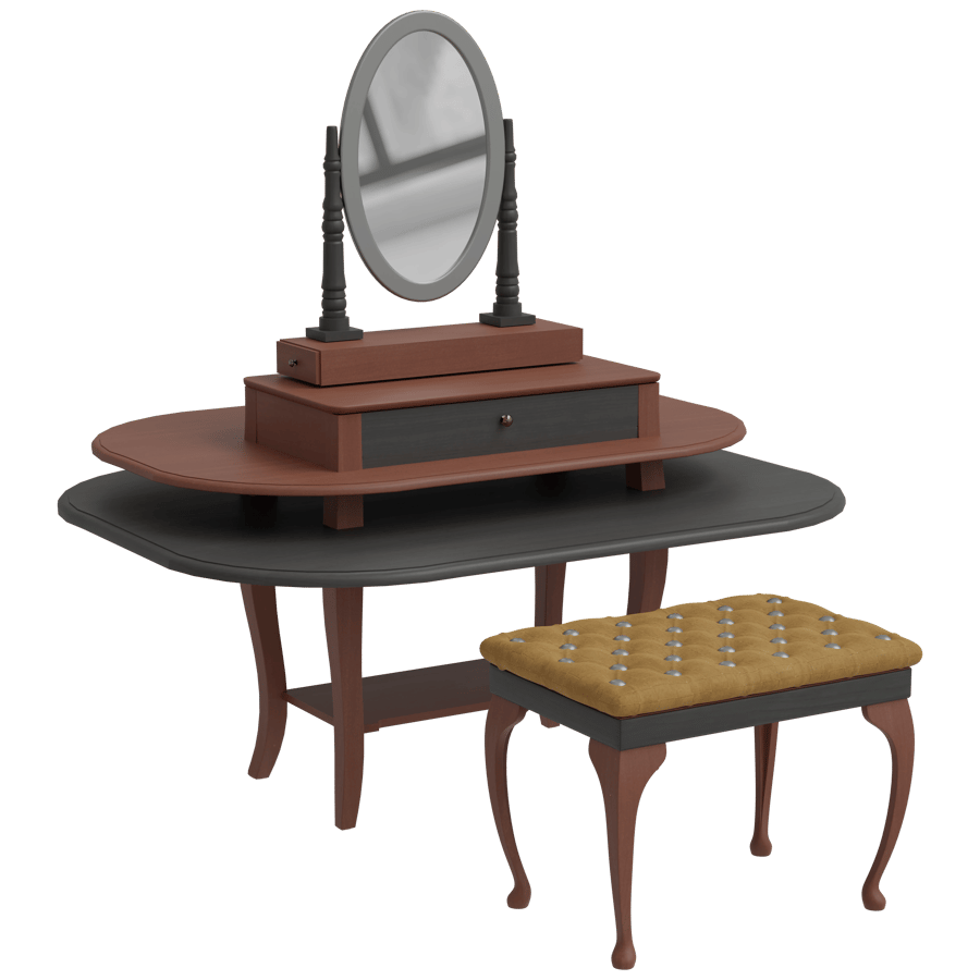Dressing Table 3D Model - A23D