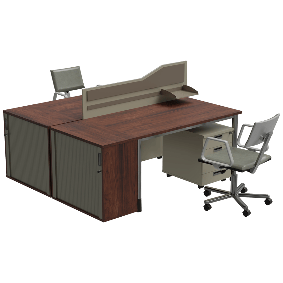 Workstation 3D Model - A23D