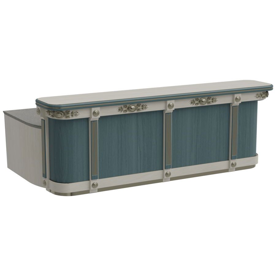 Reception Table 3D Model - A23D