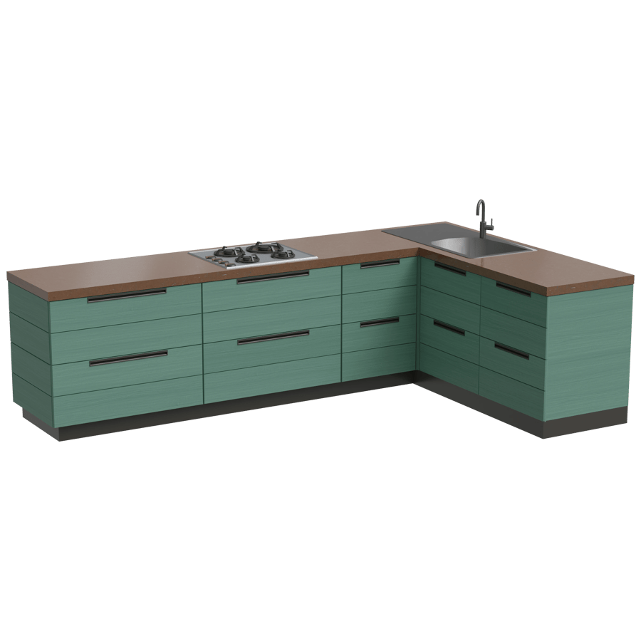 Kitchen Rack 3D Model - A23D
