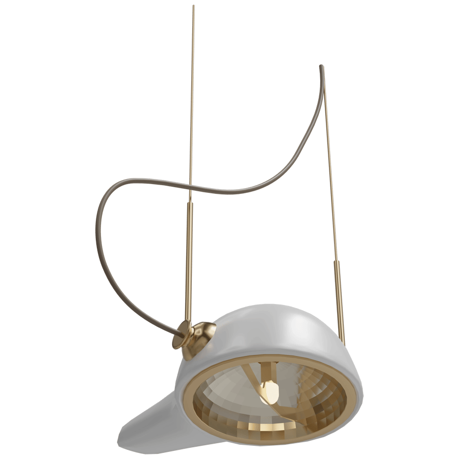 Hanging Light 3D Model - A23D