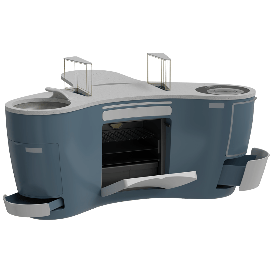Kitchen Rack 3D Model - A23D