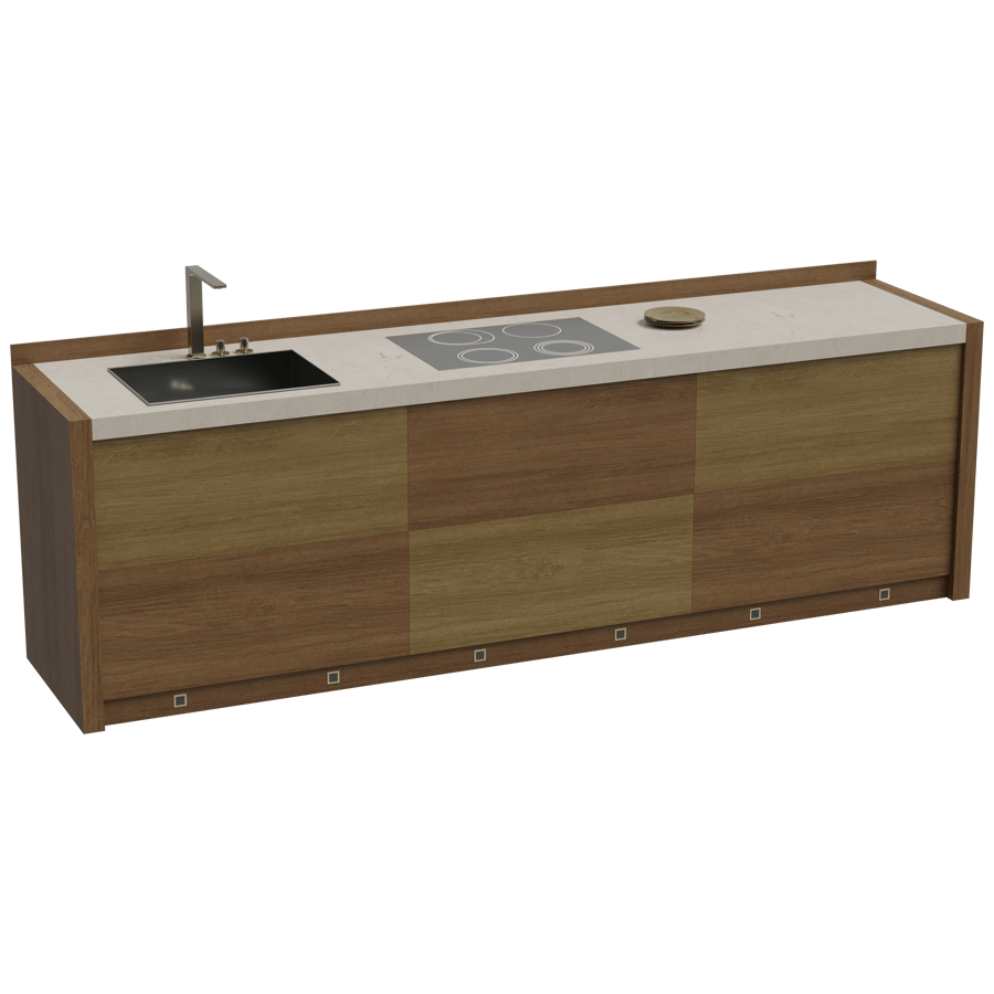 Kitchen Rack 3D Model - A23D