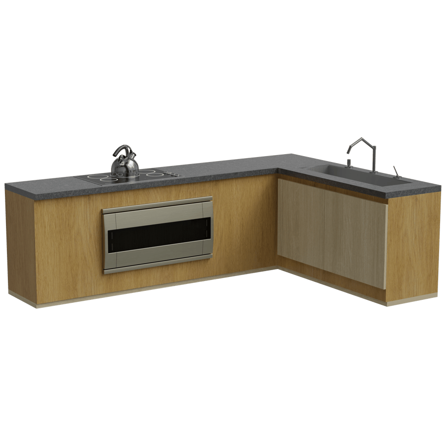 Kitchen Rack 3D Model - A23D