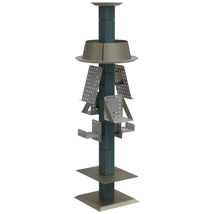 Display Rack 3D Model - A23D