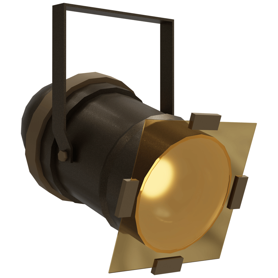 LED Light 3D Model - A23D