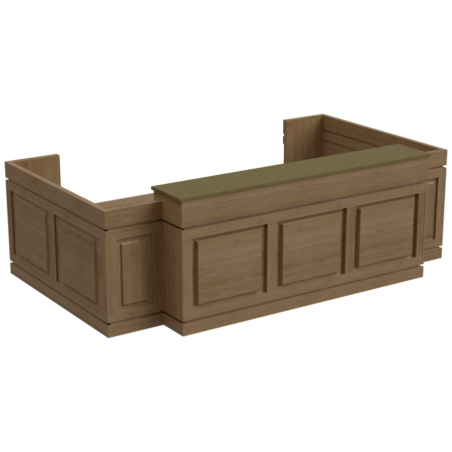 Reception Table 3D Model - A23D