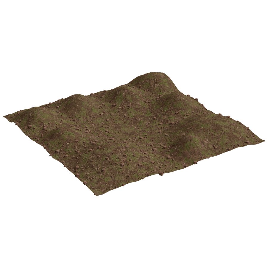 Ground Cover 3D Model - A23D