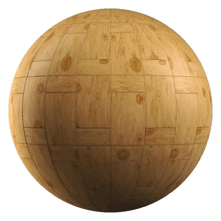 Matt Wood Panel PBR Texture - A23D