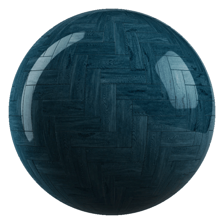 Herringbone Wood Panel PBR Texture - A23D