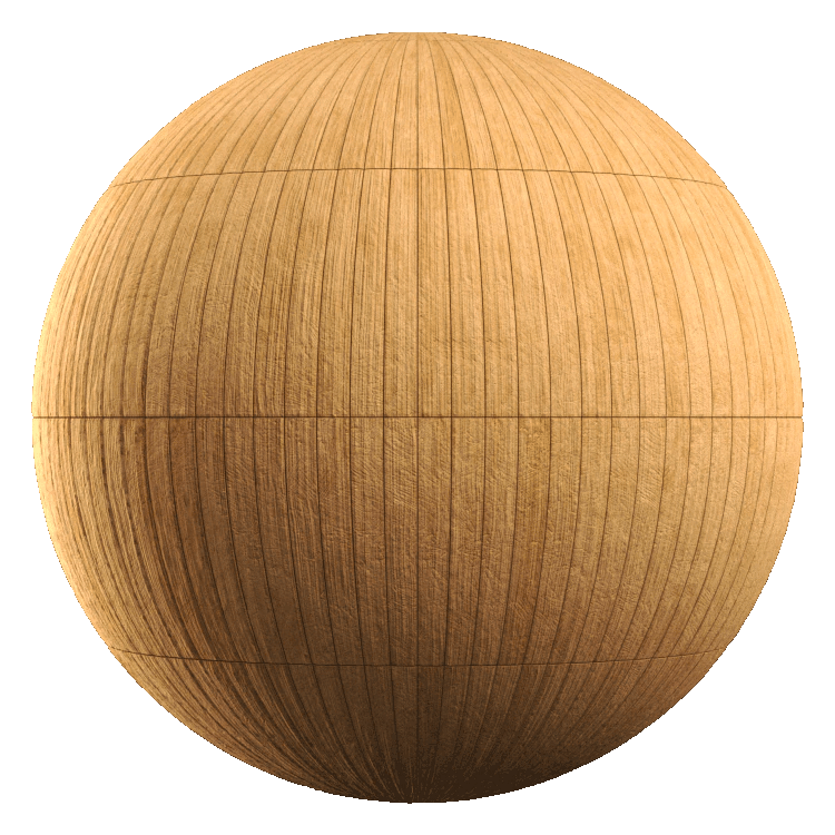 Raw Stacked Wood Panel PBR Texture - A23D