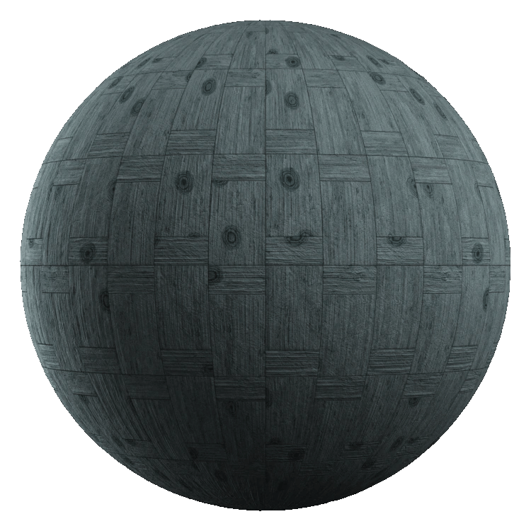 Raw Wood Panel PBR Texture - A23D