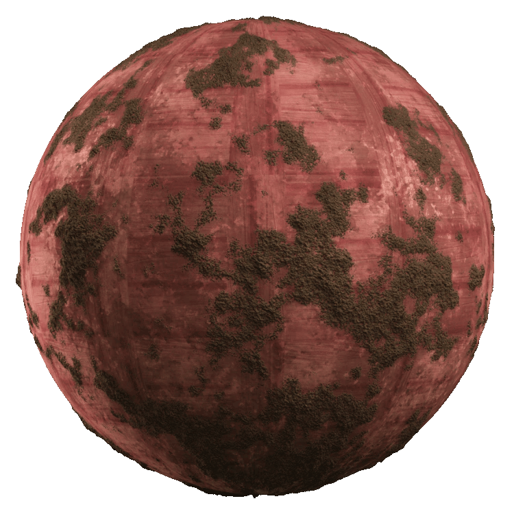 Decayed Wood Panel PBR Texture - A23D