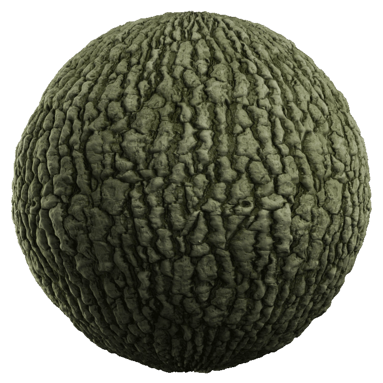 Tree Bark PBR Texture - A23D