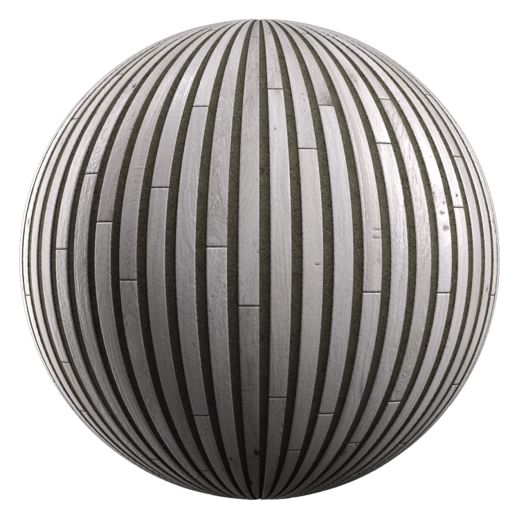 Wood Panel PBR Texture - A23D