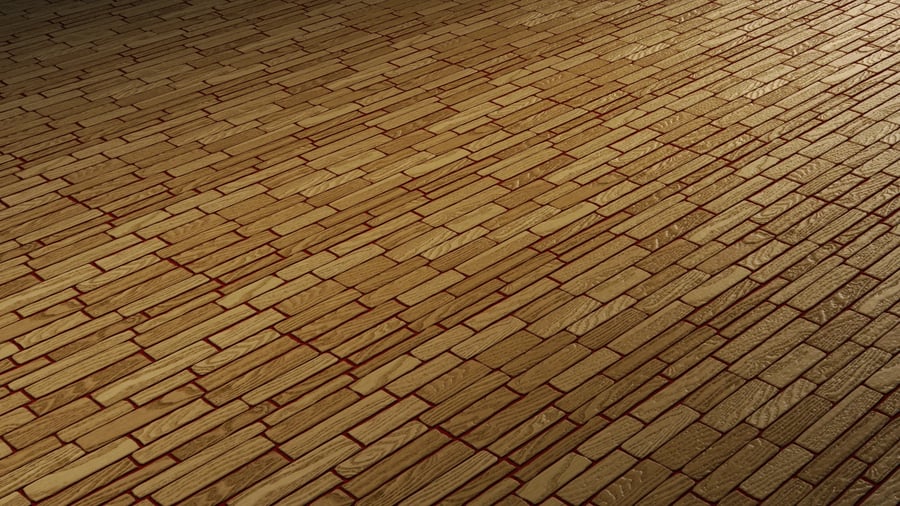 Wood Panel PBR Texture - A23D