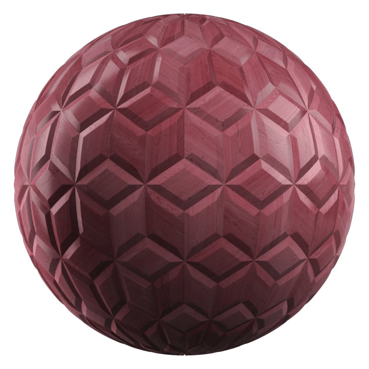 Wood Panel PBR Texture - A23D