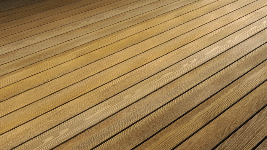 Matte Wood Plank PBR Texture - A23D