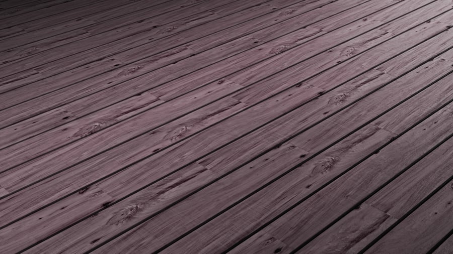 Matte Wood Plank PBR Texture - A23D