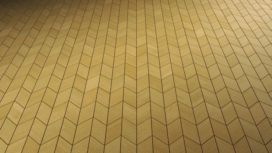 Wooden Tile PBR Texture - A23D