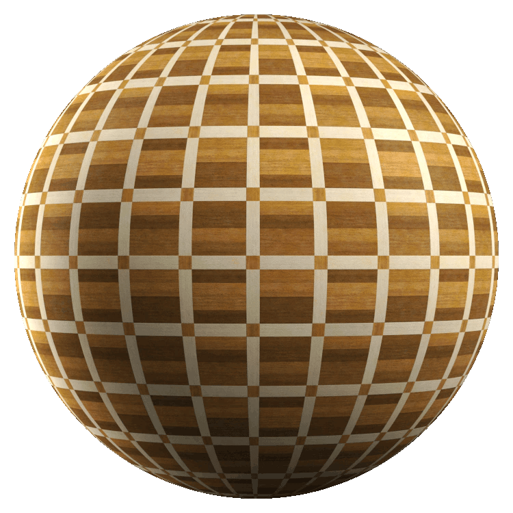 Wood Panel PBR Texture - A23D
