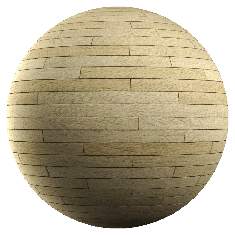 Matt Staggered Wood Panels PBR Texture - A23D