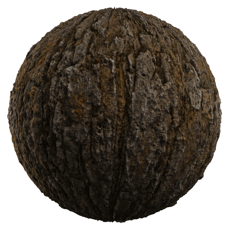 Tree Bark PBR Texture - A23D