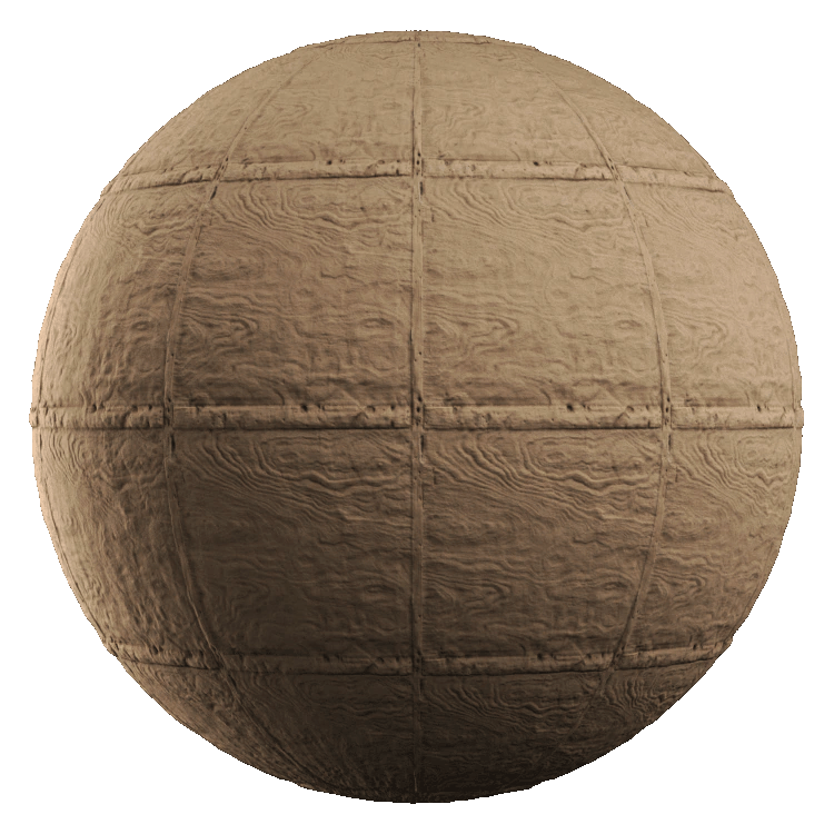Wood Panel PBR Texture - A23D